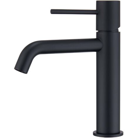 IMEX BDM039-1NG MONZA Grifo Monomando Lavabo Negro Mate - ref: BDM039-1NG (1/6)