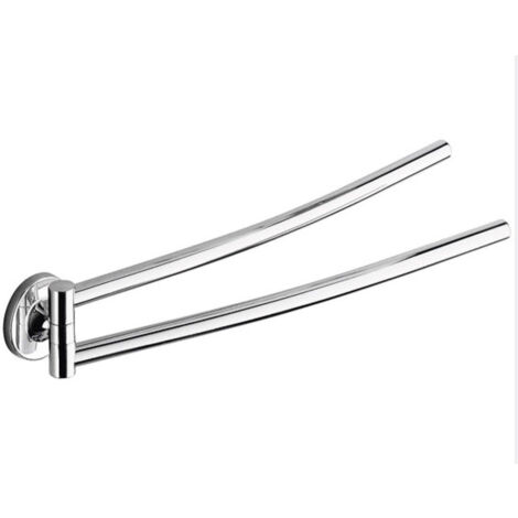 GEDY 42231300100 Toallero 2 Barras Giratorias 35 cm Vermont - ref: 42231300000 (1/2)