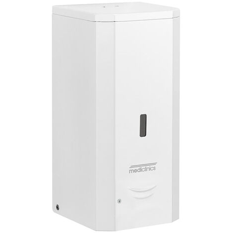 MEDICLINICS DJS0039A Dispensador de Jabón Spray Automático 1L Acero Inox Blanco - ref: DJS0039A (1/2)