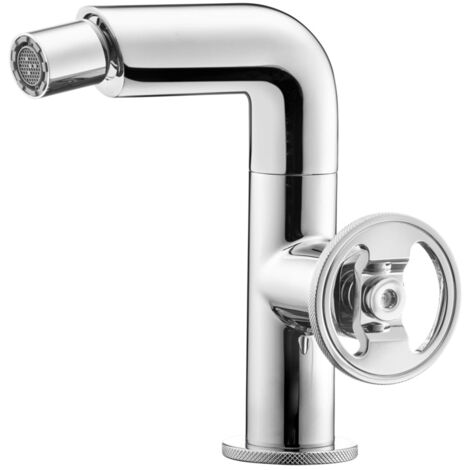 PRESTO 7966000 STREM Grifo De Bidet Pulsador Round Con Desagüe Semiautomático - ref: 7966000 (1/2)
