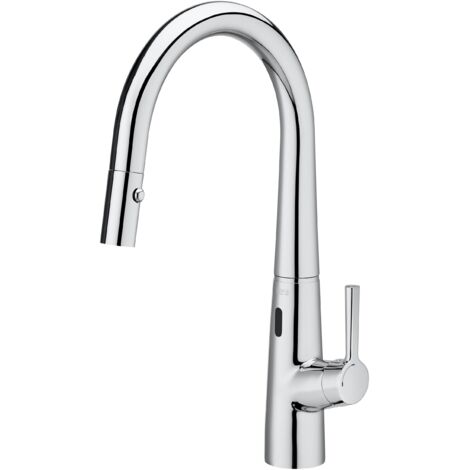 Robinet de cuisine électronique avec bec extractible SYRA-E - ROCA (1/2)