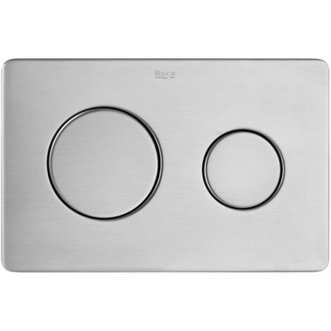 ROCA A890189304 PL10 PRO ONE Placa de Accionamiento Antivandálica Acero Inoxidable Posterior a 2021 - ref: A890189304 (1/2)