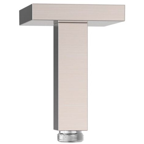TRES 13452202AC COMPLEMENTOS DE DUCHA Brazo A Techo Color Acero - ref: 13452202AC (1/2)