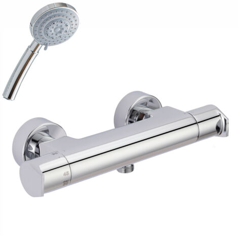 PRESTO 46053000 AROHA Grifo Ducha Termostático Con Accesorios De Ducha Cuerpo Frío - ref: 46053000 (1/3)