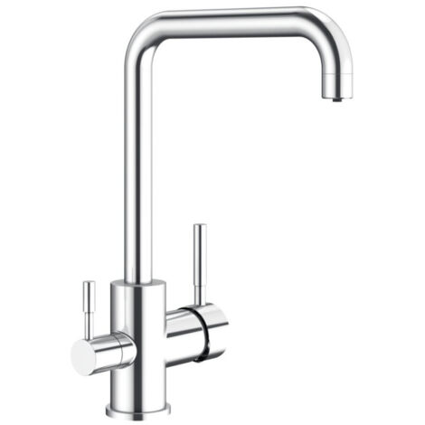 GENEBRE 65702 18 45 66 TAU Grifo Monomando Fregadero 3 Vías Cold Start Cromo - ref: 65702 18 45 66 (1/3)