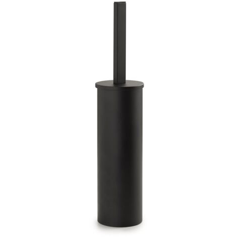 GEDY  JOHN BROSSE WC EN ACIER INOXYDABLE, FINITION NOIRE, DIMENSIONS 38 X 8 X 8 CM ET POIDS 0,522 KG SOURCING 000026341400200 (1/2)