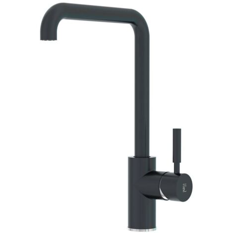 PRESTO 8648616 THEO Grifo Cocina Caño Alto Negro - ref: 8648616 (1/4)