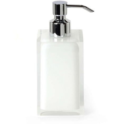 Dosasapone d' appoggio GEDY linea Rainbow in resina colore Bianco (1/5)