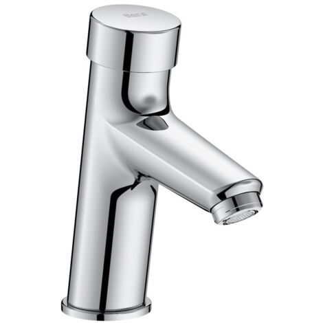 ROCA A5A4B24C00 FLUENT Grifo Temporizado de Repisa Lavabo Eco Cromo - ref: A5A4B24C00
