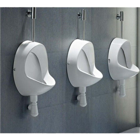 Urinoir vertical PKUR1110C0 – Entrée d'eau verticale – Pour espaces publics – Fixation incluse – Sanitana