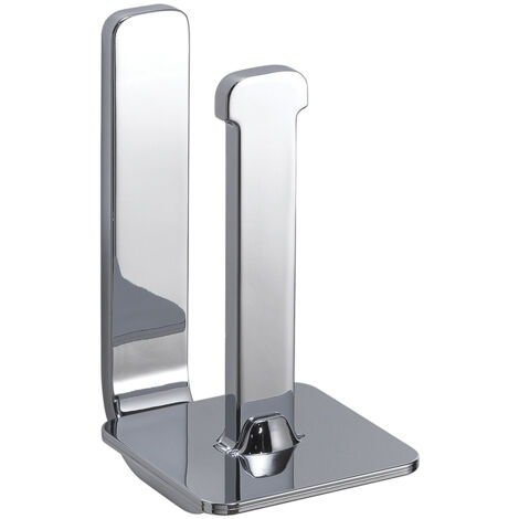 Portarotolo a muro Gedy in acciaio inox e cromall serie Outline (1/5)