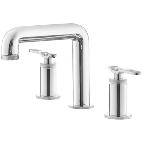PRESTO 7979600 STREM Batería Lavabo Repisa Bimando Pulsador Lever - ref: 7979600 (1/2)