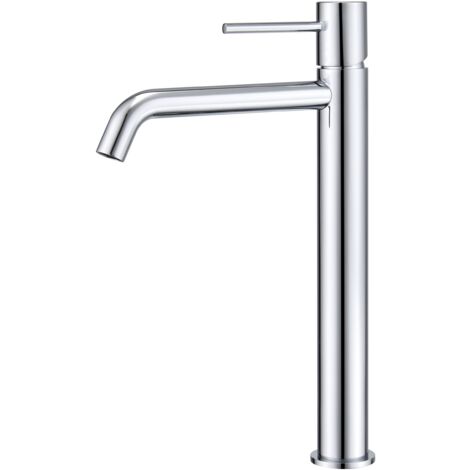 Imex – Mitigeur de lavabo haut BDM0393 – Finition chromée – Cartouche céramique 25mm – Hauteur 43cm – Inclus latiguillos 38" (1/6)