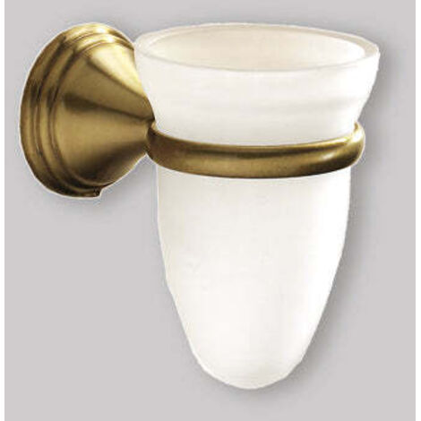 Portaspazzolini a muro GEDY linea Romance colore bronzo (1/5)