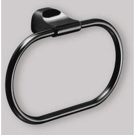 GEDY ST701400000 Toallero Argolla Negro Mate - ref: ST701400000 (1/4)