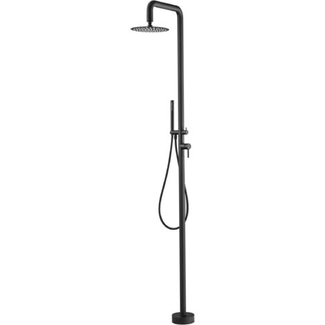POOLIMEX GPF008/ANG FLORIDA Grifería De Piscina Acero S.316 Negro Mate - ref: GPF008/ANG (1/5)