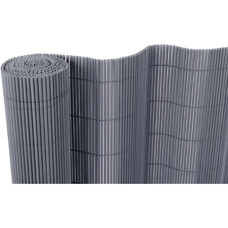 BONERVA MAL0654 MIMBRE Cañizo PVC 1,5x3 m Color Antracita - ref: MAL0654