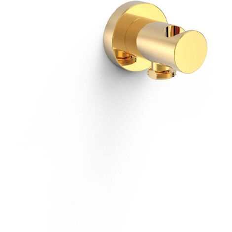TRES 26118221OR Soporte Fijo con Toma De Agua Color Oro 24K - ref: 26118221OR (1/2)