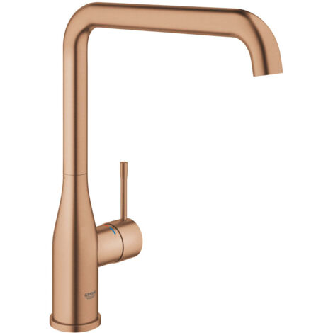 Grohe Eurosmart Cosmopolitan - Grifo monomando de fregadero, supersteel