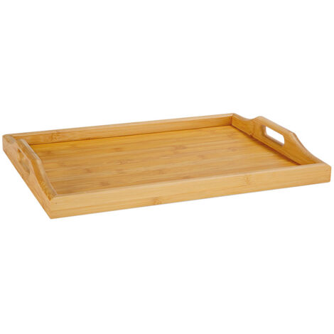Plateau de service en bambou 43x31x5cm MS22200 Andrea House (1/2)