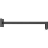 TRES 06243201NM COMPLEMENTOS DE DUCHA Brazo A Pared Color Negro Mate - ref: 06243201NM