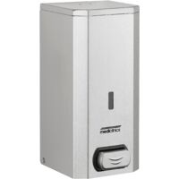 MEDICLINICS DJF0032CS Dispensador de Jabón Espuma Manual para Pared 1 5L Acero Inox AISI 304 Acabado Satinado - ref: DJF0032CS
