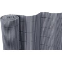 BONERVA MAL0655 MIMBRE Cañizo PVC 2x3 m Color Antracita - ref: MAL0655