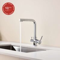 Mitigeur de cuisine osmoseur bec haut SKY BATH chromé série LIFE