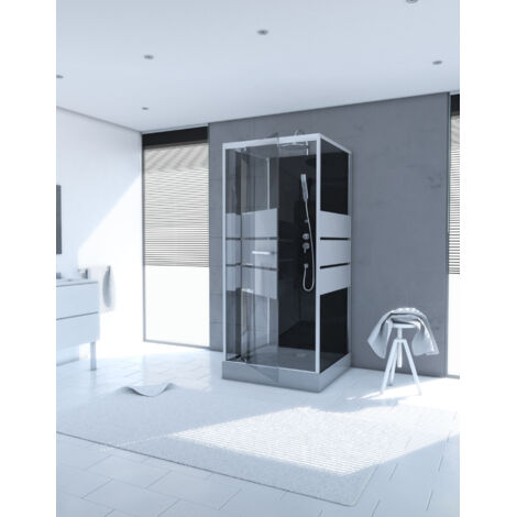 Box doccia 90 quadrato 90x90x225 cm - Scratchy 90