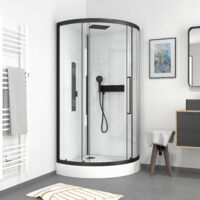 Cabina doccia 1/4 di cerchio TONDA - 90x90x217 cm - FACTORY 2 ROUND
