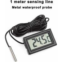 Mini LCD Digital Thermometer Temperaturmesser Temperatur Tester mit Sensor