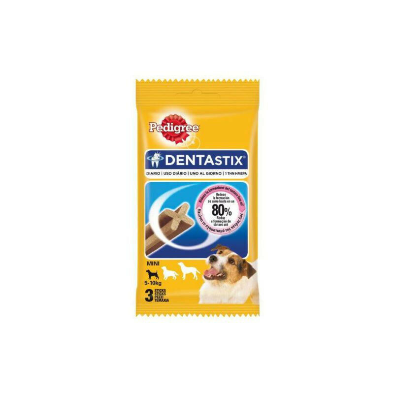 Pedigree Dentastix Snack dental para la higiene oral perros pequeños 10 paquetes 7ud limpieza juniorr. pq 110g x10