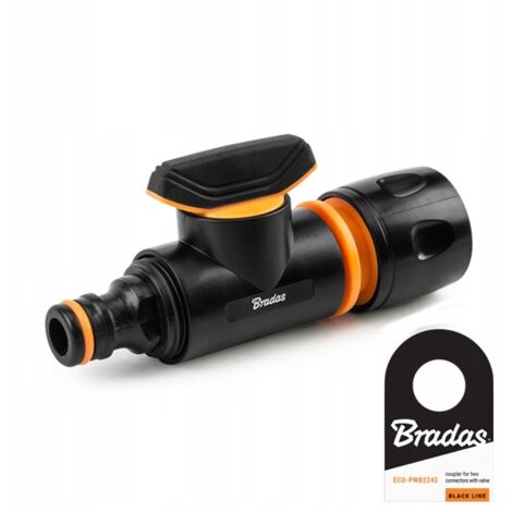 Bradas ECO-PWB2241 Schwarzes Leitungsventil