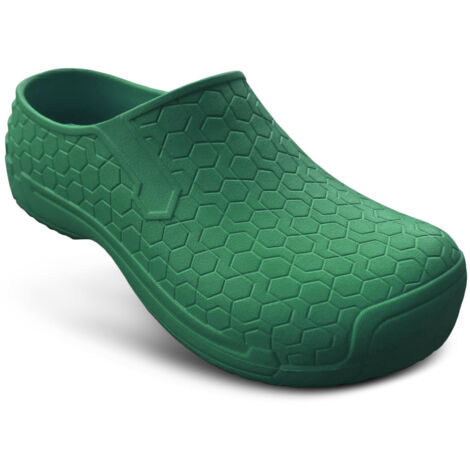 TAMS® Unisex Gartenclogs "Hex" aus leichtem EVA Grün 37
