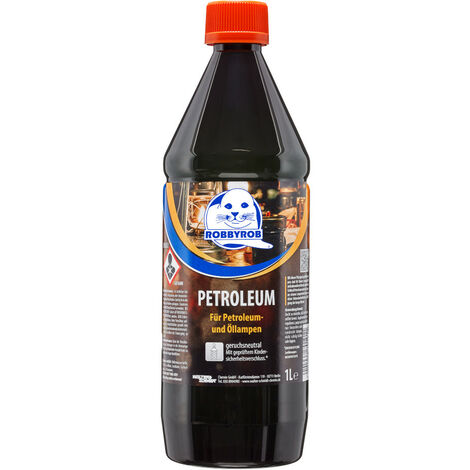 Robbyrob Petroleum geruchlos für Petroleum- und Öllampen 1 Liter