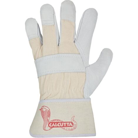 STRONGHAND 0157-09 Handschuhe CALCUTTA Größe 9 naturfarben  EN 420, EN 388 PSA-K