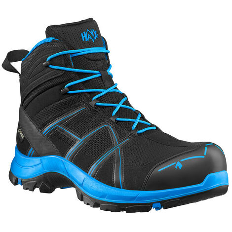 HAIX Sicherheitsschuhe knöchelhoch S3 BLACK EAGLE Safety 40.1 mid/black-blue 610015 50