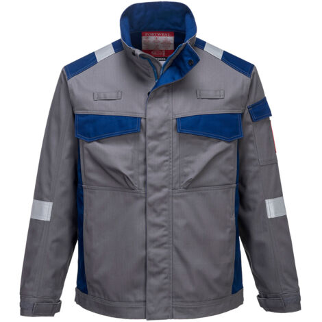 Portwest Multinorm Arbeitsjacke "Bizflame" Grau S (1/2)