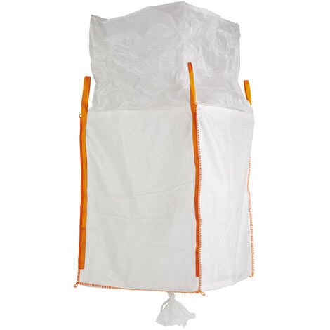 Big Bag 1000kg - Großformatiger Gartensack 95x95x135cm Mit 4 Schlaufen
