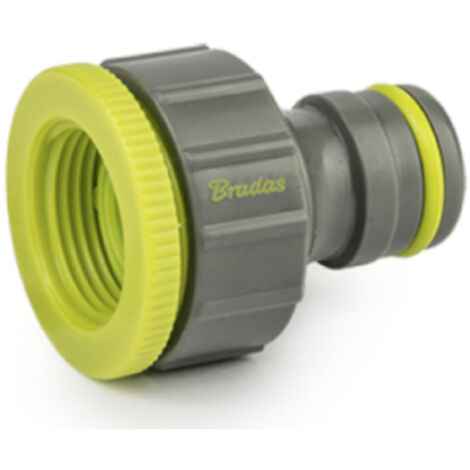 Power Jet Hahnanschluss 1" mit Reduzierung 3/4" Lime Edition