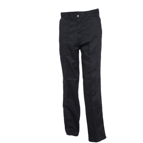 Arbeitshose Schwarz 28 245 g/m² 65 % Polyester länger geschnitten (1/2)