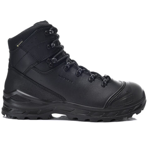 Scarpe Antinfortunistiche LOWA Leandro Pro GTX Mid S3 - Impermeabili Gore-Tex, Pelle, Puntale Acciaio, Taglia 45 EU