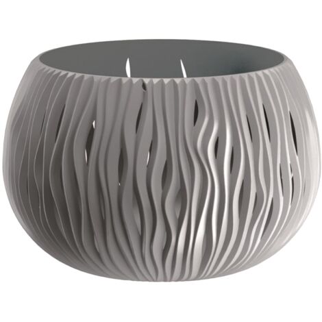 Prosperplast Blumentopf BOWL SANDY Grau 18 cm