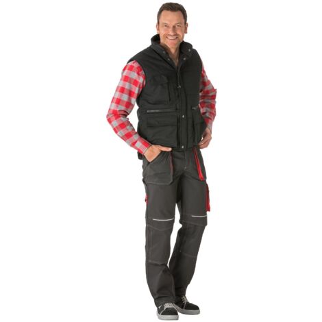 Planam Outdoor Turbo Weste schwarz 4XL