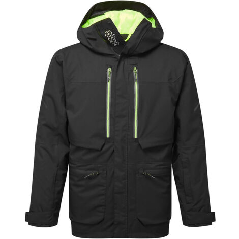 Portwest EV4 Winterparka Lang Schwarz L (1/2)