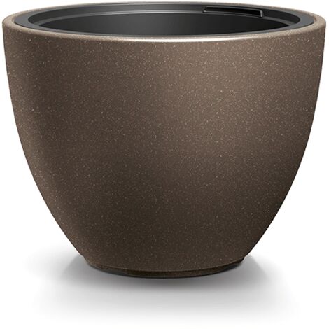 Prosperplast Blumentopf HEOS Eco Wood Kaffee 46,9 cm