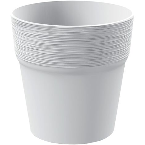 Prosperplast Blumentopf FURU Weiß 14,7 cm