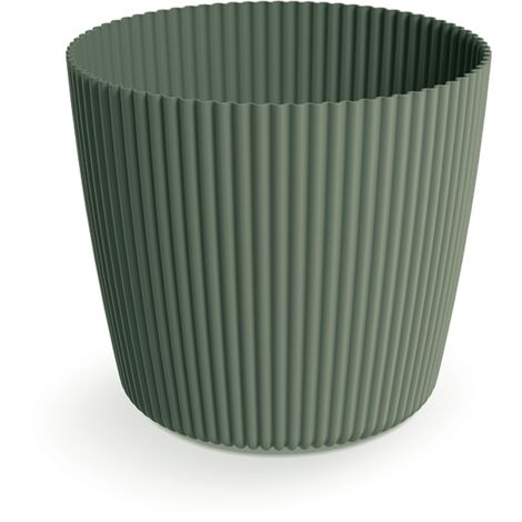 Prosperplast Blumentopf MILLY ROUND Grün Pinie 39 cm