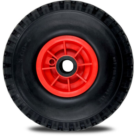 TAMS® Sackkarrenrad Vollgummi 3.00-4 Ø 260 mm 20x85 (1/2)