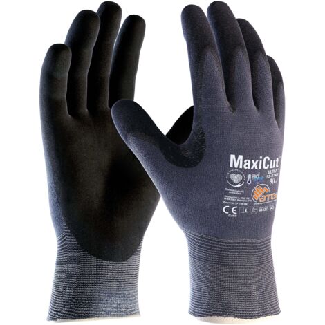 MaxiCut® Ultra™ AD-APT® Schnittschutz-Strickhandschuhe (52-3745), Blau/Schwarz